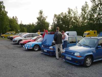 urheilullista kalustoa