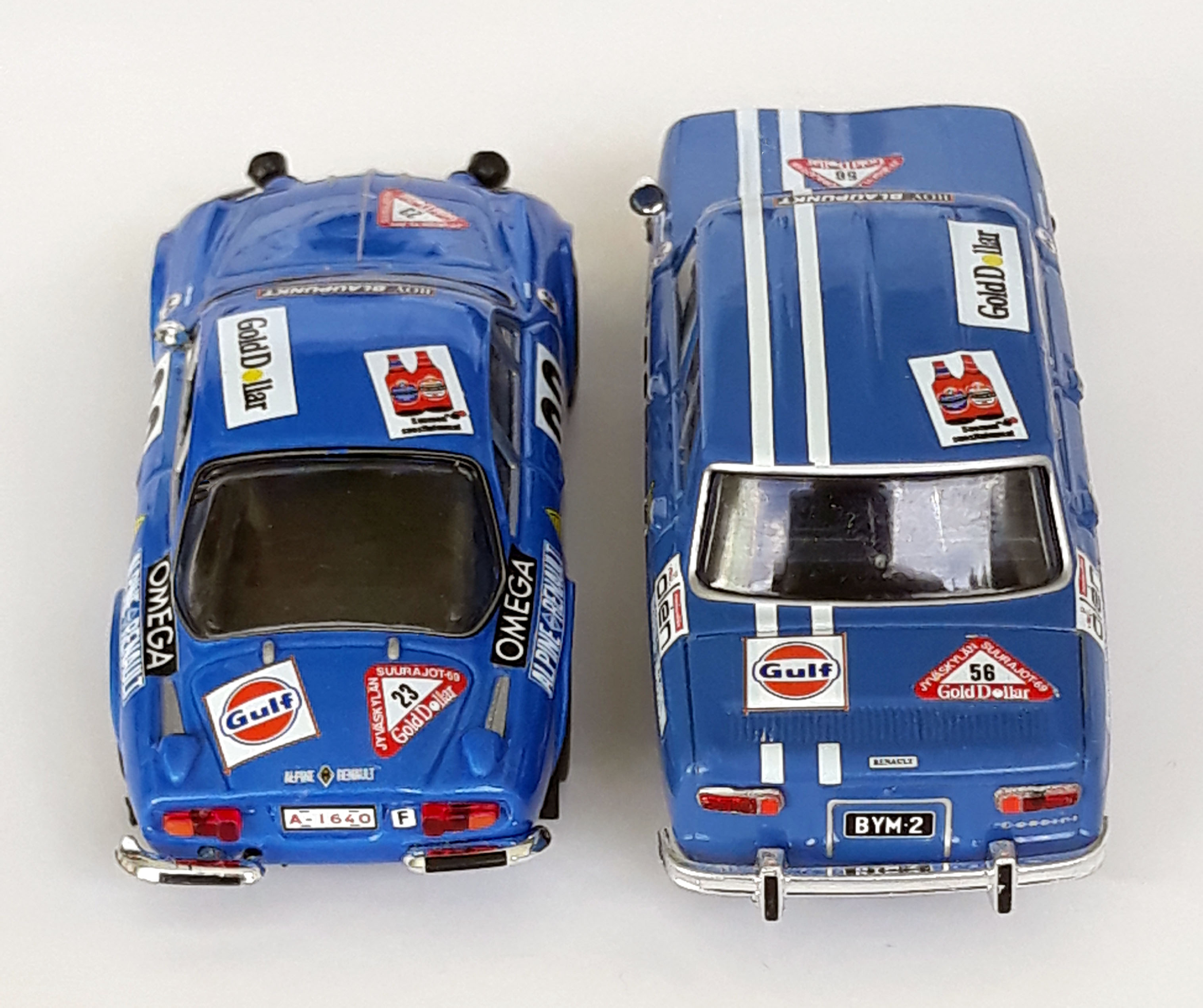 Renault Alpine A110 1300 & R8 Gordini